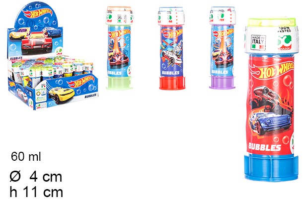 Bolle di sapone Hot Wheels 60 ml