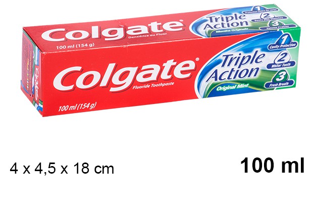 Colgate triple action toothpaste 100 ml
