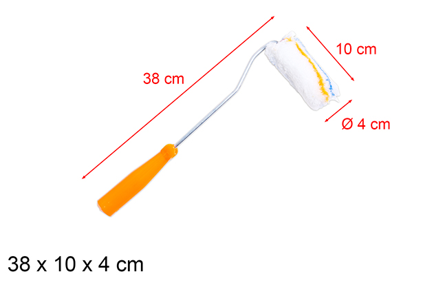 Rodillo lana profesional 38x10 cm