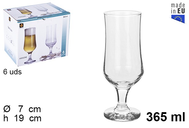 Ariadne beer/cocktail glass 365 ml