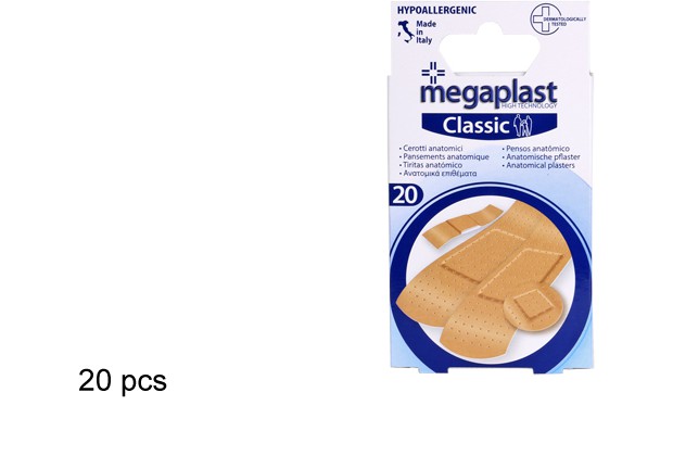 Pack 20 cerotti classici misure assortite