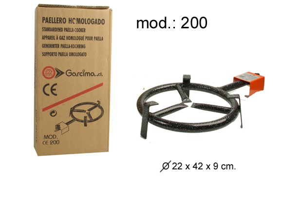 Paellero gas butano/propano mod.200