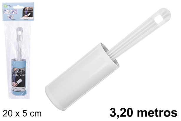 Rouleau anti-peluches 3,20 m.
