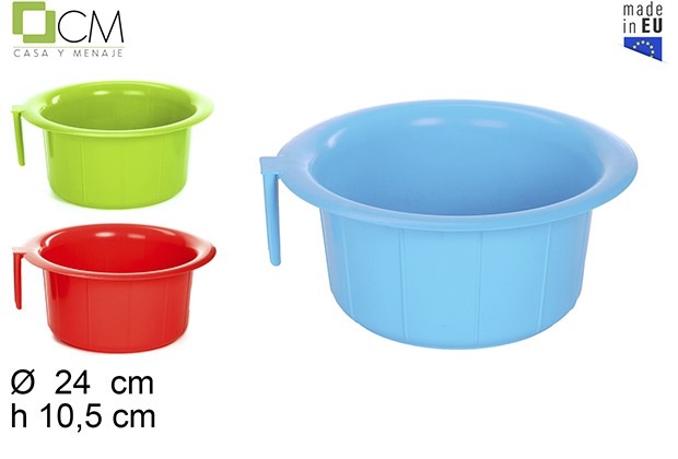 [102931] Vasino di plastica colori assortiti