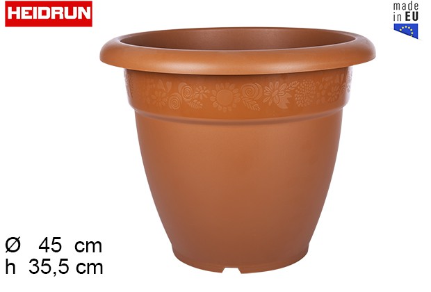 Plastic pot Heidrun 45 cm