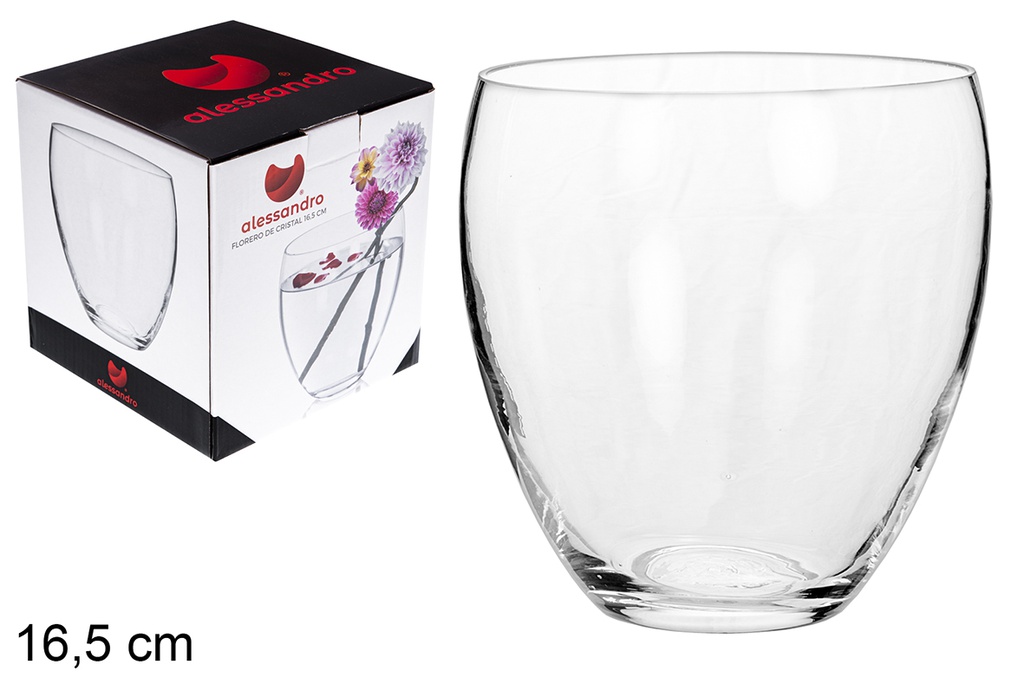Florero cristal 16,5 cm