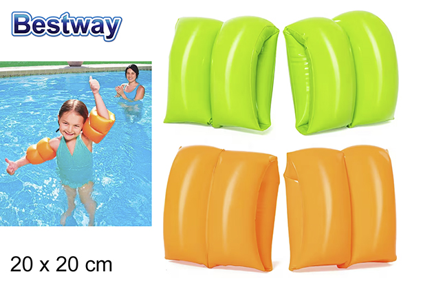 Manguitos hinchables colores bolsa bw 20x20 cm