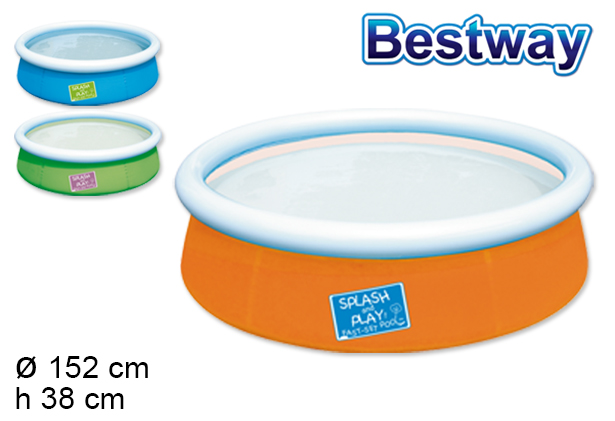 Piscina hinchable infantil caja bw 152x38 cm