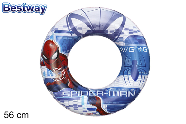 [200427] Flotador hinchable Spiderman caja bw 56 cm