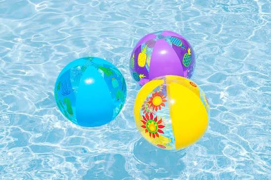 [202882] BALLON DE PLAGE Ã MOTIFS