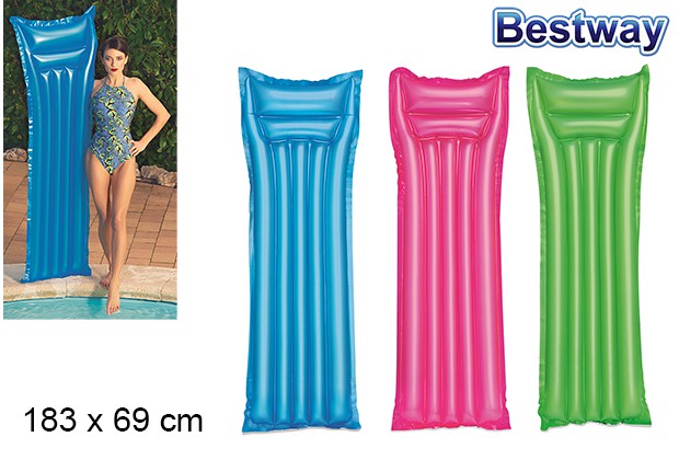 Colchoneta brillante colores surtidos 183x69 cm