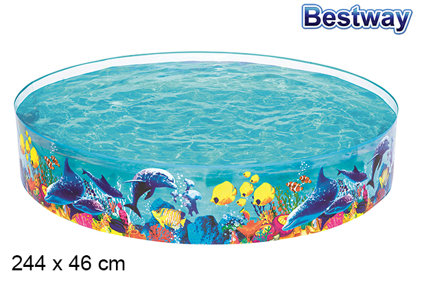 [202952] Piscina gonfiabile fondo mare 244x46 cm