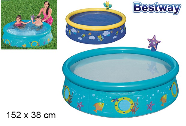 Inflatable pool Fast Set Spray 152 cm