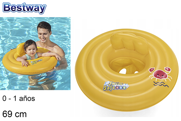 Inflatable safety chair box bw 0-1 years