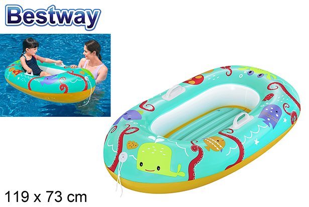 [203015] Bateau pour enfants happy crustacean boîte bw 119 cm