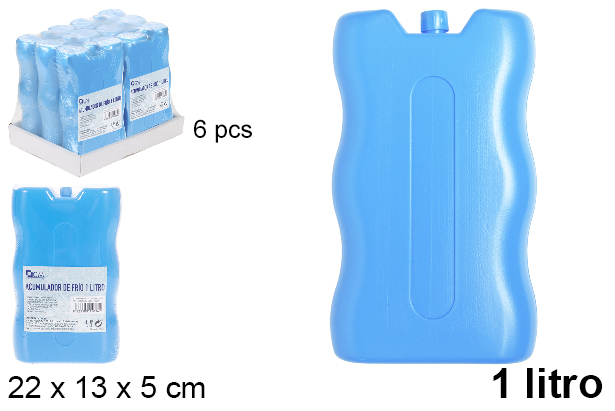 Accumulatore di freddo 1 l.