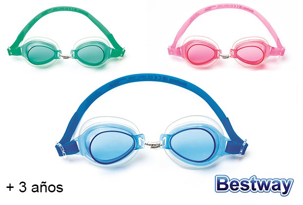 Occhialini da nuoto per bambini assortiti + 3 anni