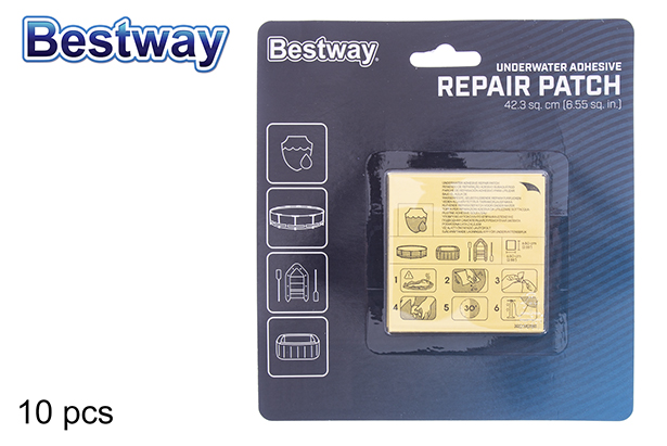 [203033] Pack 10 remendos de reparo à prova d'água