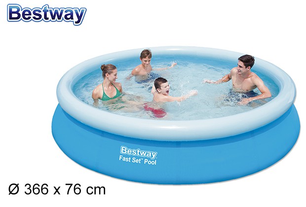 Piscina hinchable caja bw 366x76 cm