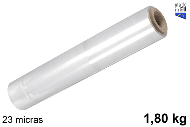 Film estirable transparente 23 micras 1,80 kg