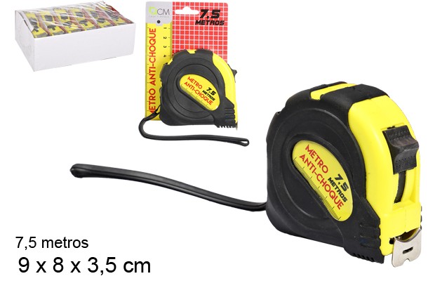 Metro flexible anti-choque 7,5 m.