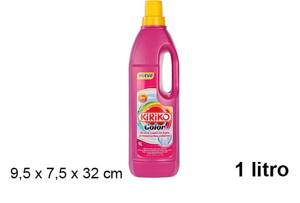 Eau de Javel pour vêtements colorés Kiriko 1 l.