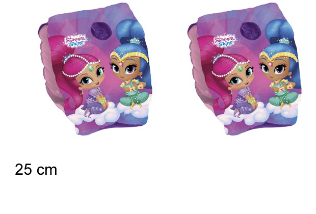 Manguitos hinchables Shimmer & Shine 25 cm