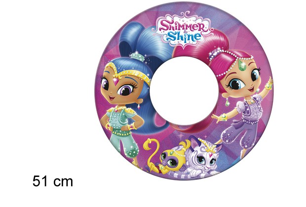 Flotador hinchable Shimmer & Shine 51 cm
