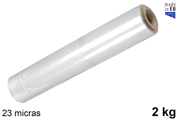 Film estirable transparente 23 micras 2 kg