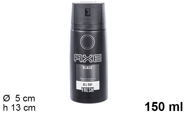 Axe deo spray black all day fresh 150 ml