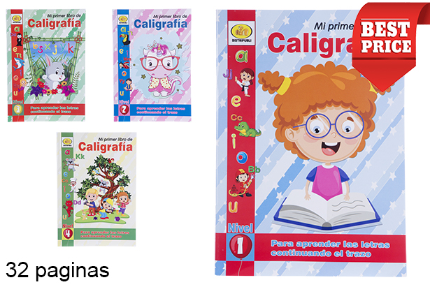 Revista 4 caligrafías de 32 páginas