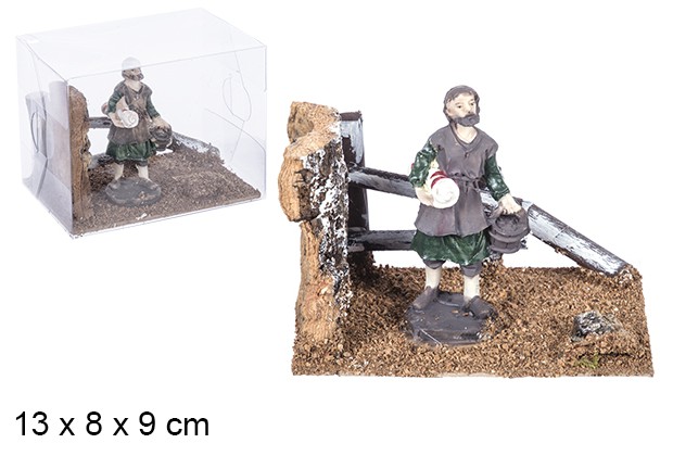 [106299] Figura per presepe di Natale profession 