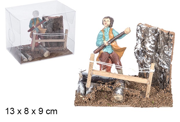 [106303] Figura per presepe di Natale professione