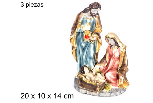 Nacimiento 3 piezas 20 cm
