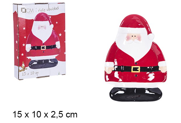 Entremesera Papa Noel Navidad 15x10 cm