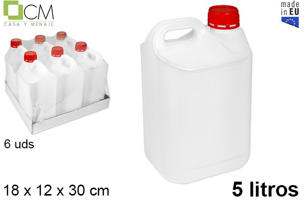 [102800] Tanica multiuso in plastica 5 l.