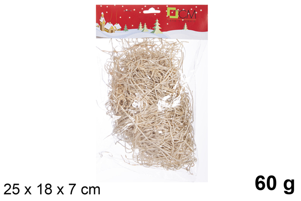 Paglia per decorazione 60 gr.