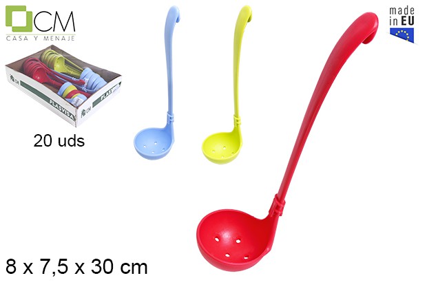 Plastic olive scooper assorted colors