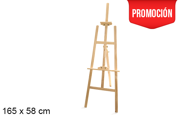 Chevalet en bois pour peindre 165 cm