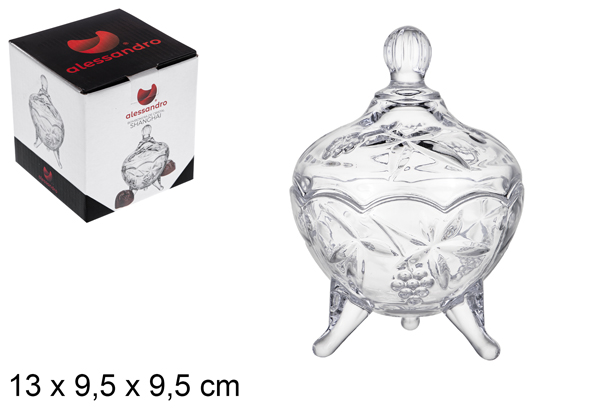 Bombonera cristal Shanghai