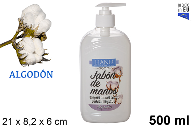 [107456] Sabonete líquido de algodão 500 ml