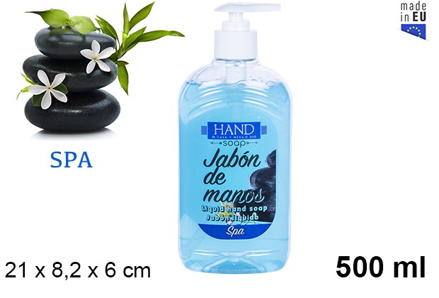 Savon liquide pour les mains Spa 500 ml.