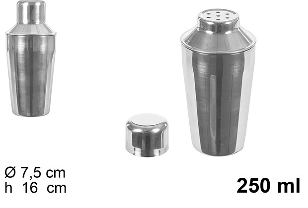 Metal shaker 250 ml