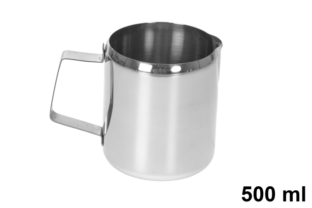 Jarro de leite inoxidável 500 ml