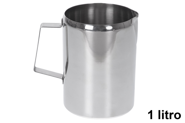 Pichet à lait inox 1 l.