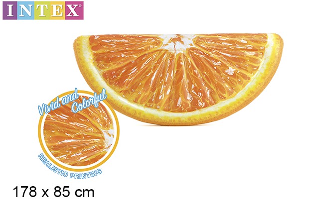 Materasso gonfiabile arancia 178x85 cm