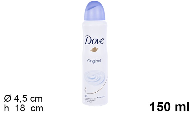 Dove deo spray original 150 ml