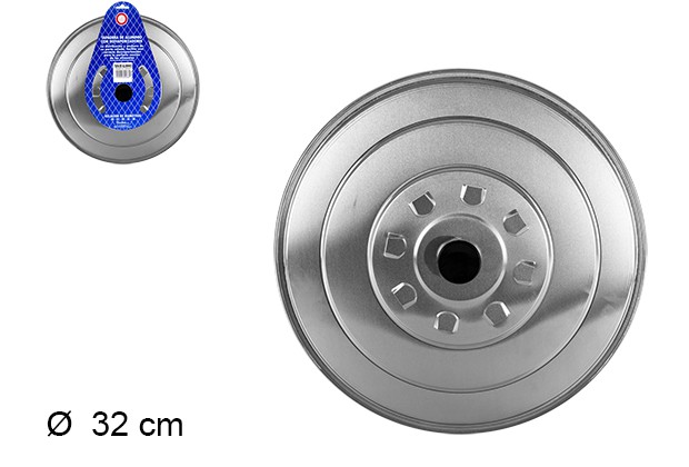 Couvercle en aluminium avec évaporateur 32 cm