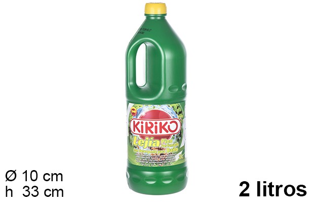 Lejia perfumada+detergente baão 2l kirik