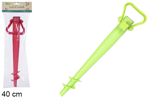 [107247] Soporte de plástico para sombrilla 40 cm